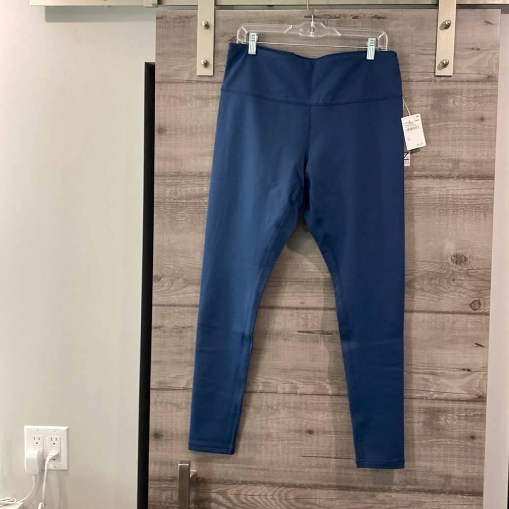 Z by Zella "Blue Insignia" (dark teal) color leggings - BRAND NEW WITH TAGS, XL